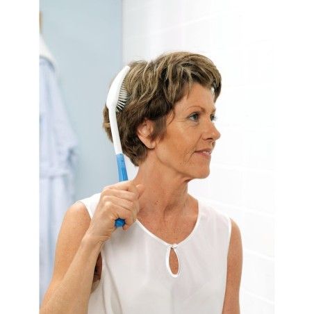 Brosse à cheveux ergonomique