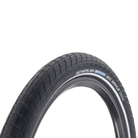 Pneu SCHWALBE BIG APPLE 14 x 2.00 (50-254) noir pour fauteuil roulant