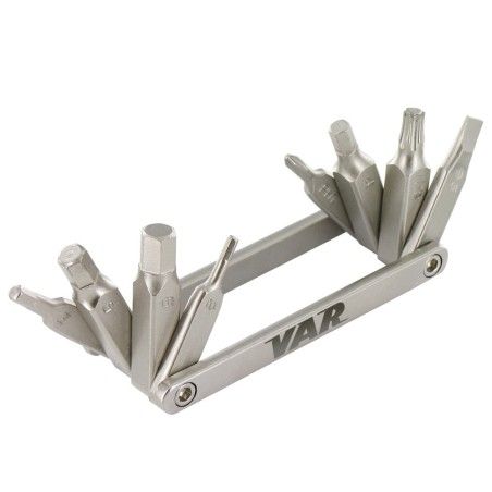 Outil 8 fonctions pour fauteuil roulant avec clés, tournevis