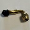 Adaptateur 90° pour valve de la marque Schrader