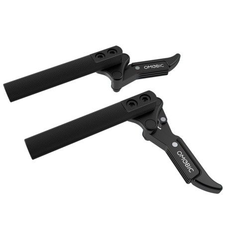 Frein ciseaux sport brake 90° Omobil aluminium, pour fauteuil roulant Frein ciseaux sport brake 90° Omobil aluminium, pour fauteuil roulant