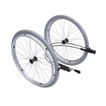 Freins à tirer commande unilatérale pour fauteuil roulant, levier gauche ou droit