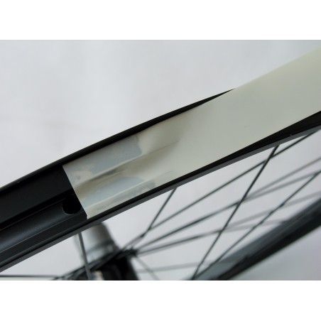 Fond de jante autocollant tubeless pour fauteuil roulant et chambre en rouleau