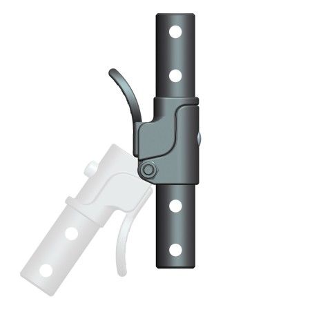 Mécanisme dossier cassant pour tube diamètre intérieur 18.7 mm