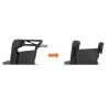 Poignée de dossier escamotable OMOBIC TRIP pour fauteuil roulant
