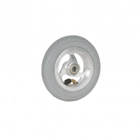 Roue Aluminium 5" pneu gris...