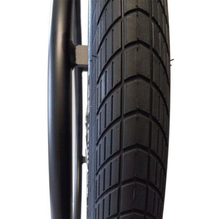 Roue complète OMOBIC BUDDY FAT 24" pour fauteuil roulant droite ou gauche