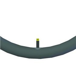 Chambre à Air De Rechange Pour Scooter électrique - Taille 200 X 50 (8 X 2 Pouces) - Valve Coudée Schrader