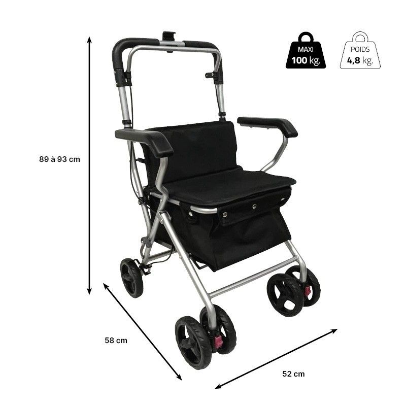 Chariot de course polyvalent