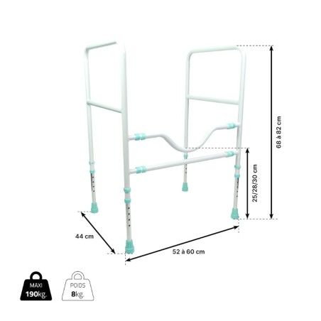 Accoudoirs de toilettes