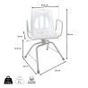 Chaise de douche pivotante Chaise de douche pivotante
