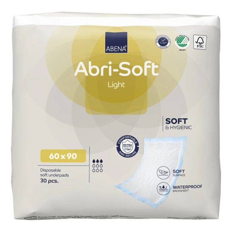 Alèse Abri-Soft Eco 40x60 cm – Protection Lit Absorbante 700 ml | Abena
