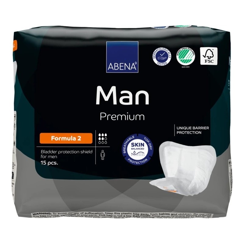 ABENA Man Formula 2 Premium – Protection homme fuites urinaires abondantes 700ml