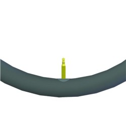 Chambre à air pour fauteuil roulant manuel valve vélo