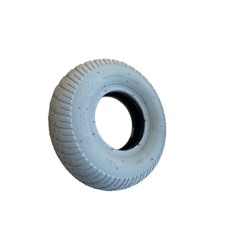 Pneu Standard 2.80/2.50-4 (70-102) 220x60 gris – Fauteuil roulant électrique