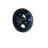 Roue OMOBIC LOTUS FIBERCORE 4" 100x34 PU Noir – Roue Avant Fauteuil Roulant Occasion
