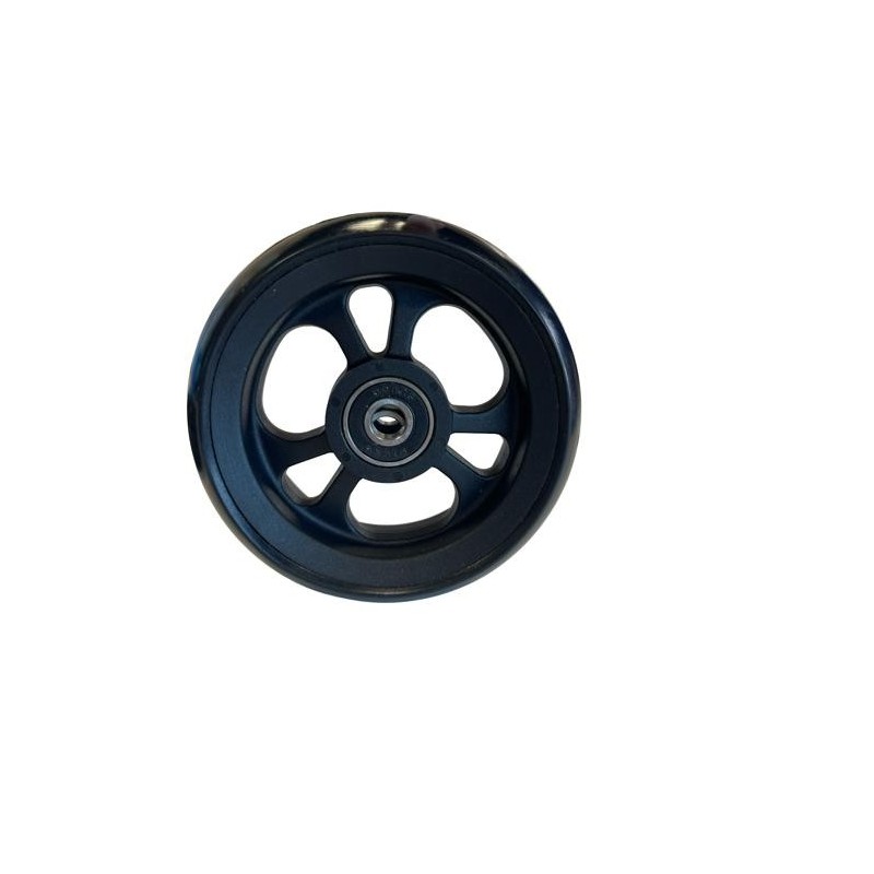 Roue OMOBIC LOTUS FIBERCORE 4" 100x34 PU Noir – Roue Avant Fauteuil Roulant Occasion