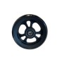 Roue OMOBIC LOTUS FIBERCORE 4" 100x34 PU Noir – Roue Avant Fauteuil Roulant Occasion