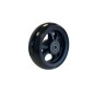 Roue OMOBIC LOTUS FIBERCORE 4" 100x34 PU Noir – Roue Avant Fauteuil Roulant Occasion
