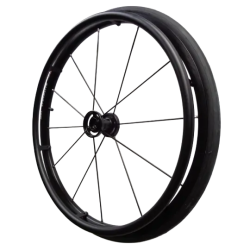 Roue complète légère OMOBIC CYCLONE 12 rayons Design et kit3