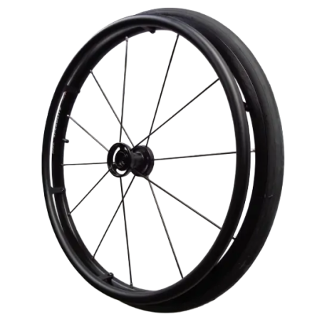 Roue complète légère OMOBIC CYCLONE 12 rayons Design et kit3