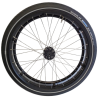 Roue complète OMOBIC BUDDY FAT 24" pour fauteuil roulant droite ou gauche Roue complète OMOBIC BUDDY FAT 24" pour fauteuil roulant droite ou gauche