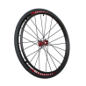 Roue complète Active VIKING 24" 540mm rayons X cross pour fauteuil roulant