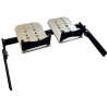 Repose pieds double plaques fauteuil Strike Force