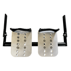 Repose pieds double plaques fauteuil Strike Force