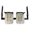 Repose pieds double plaques fauteuil Strike Force