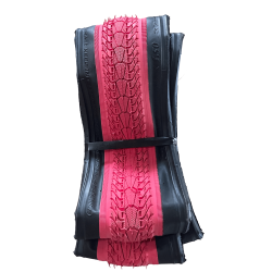 Pneu panaracer T.Serv rouge (la paire)