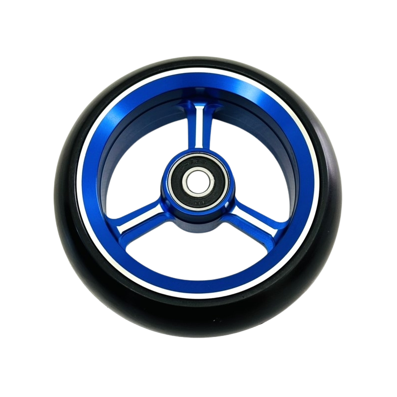 Paire de roues avant pour fauteuil roulant