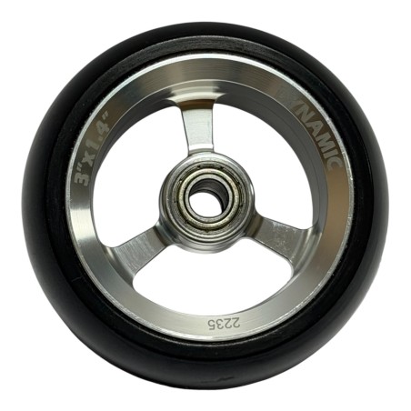 Paire de roues avant pour fauteuil roulant