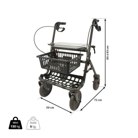 Rollator 4 roues