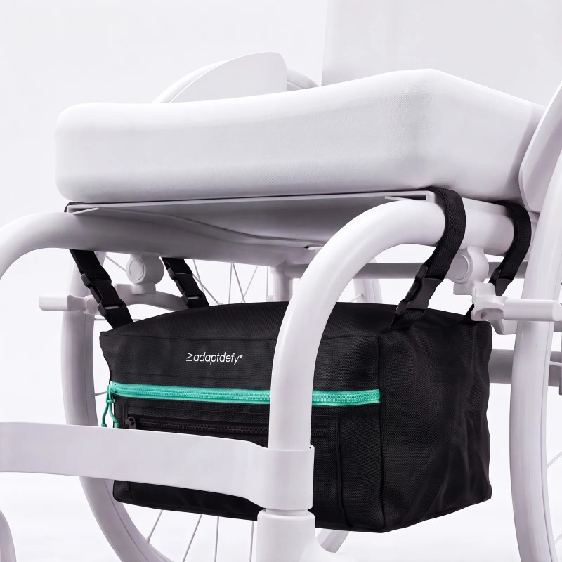 Sacoche sous-assise fauteuil roulant rigide | Adaptdefy