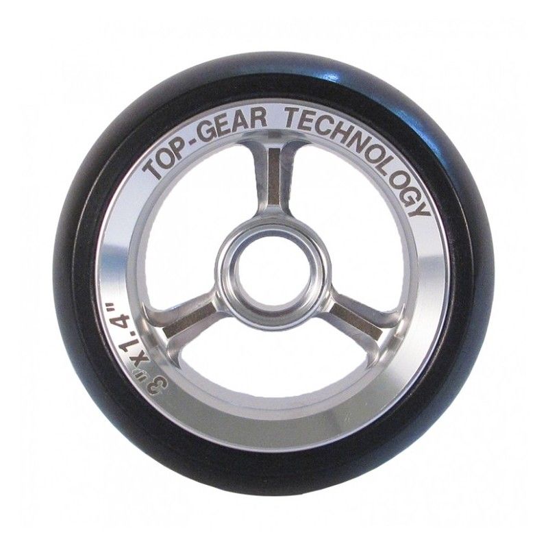 Paire de roues avant jante alu