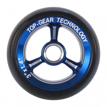 Paire de roues avant jante alu