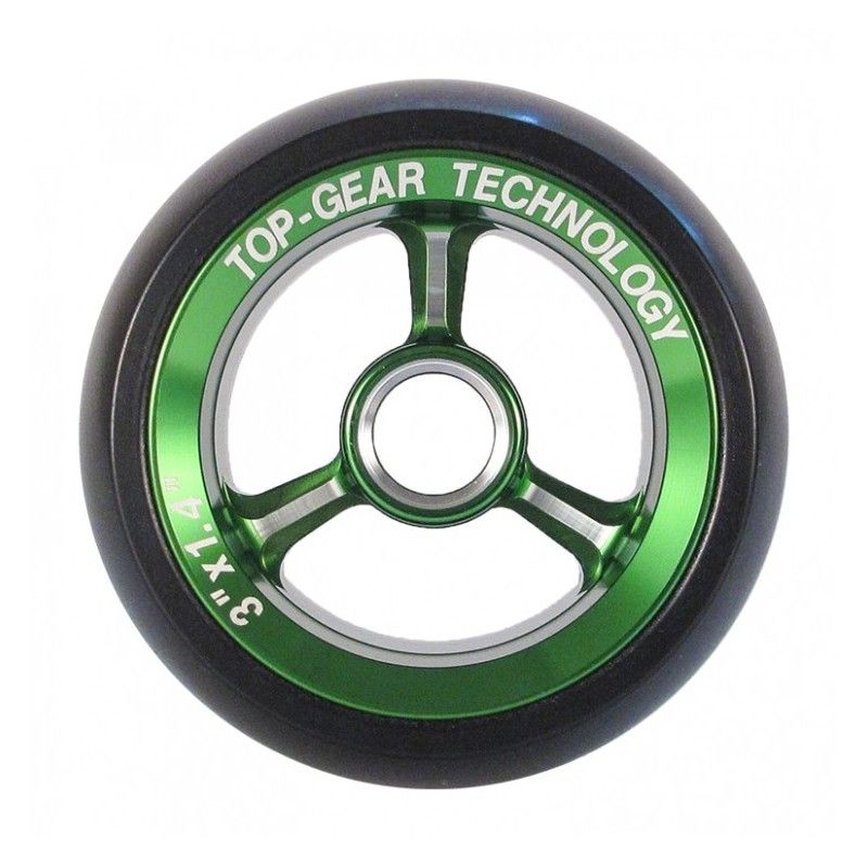 Paire de roues avant jante alu