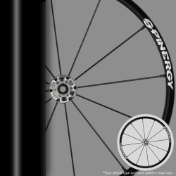 Roue Spinergy Lite Extreme LX pour fauteuil roulant actif