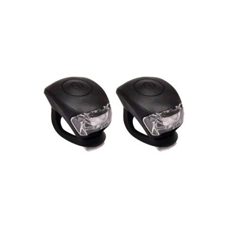 Kit d'éclairage pour fauteuil roulant LED feu blanc et LED feu rouge