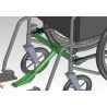 Adaptateur Pliant FreeWheel – Fixation Fauteuil Roulant