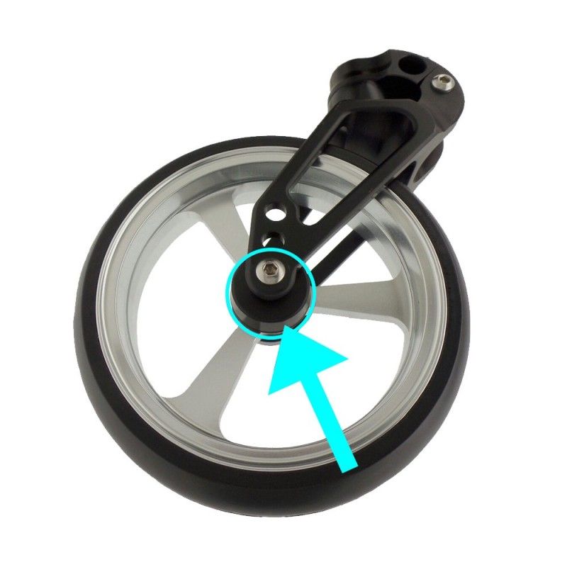 Kit d'entretoises de protection de roulements FROG LEG pour fauteuil roulant