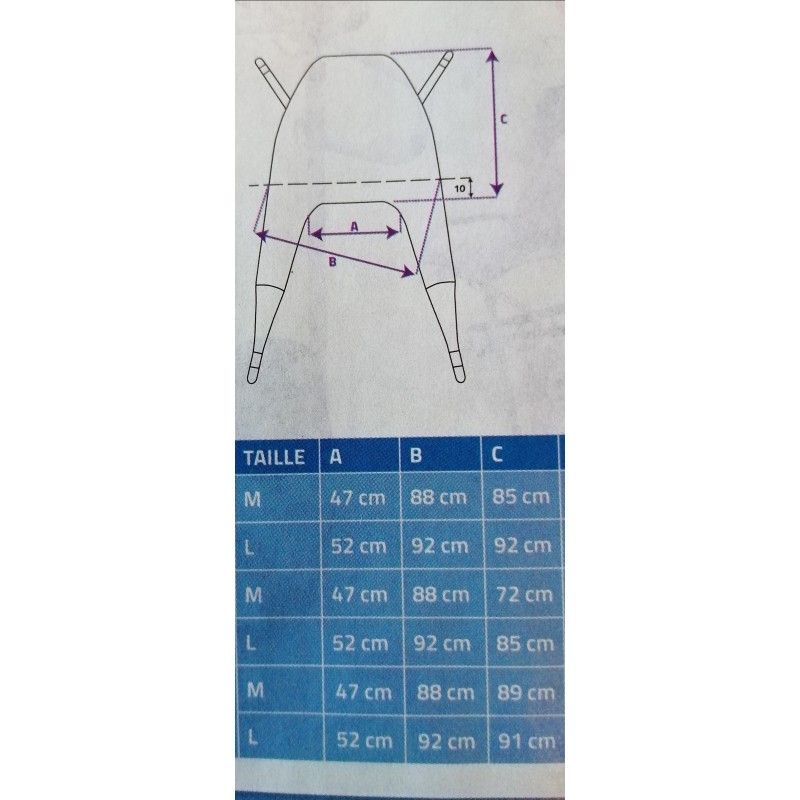 Sangle pour lève personne