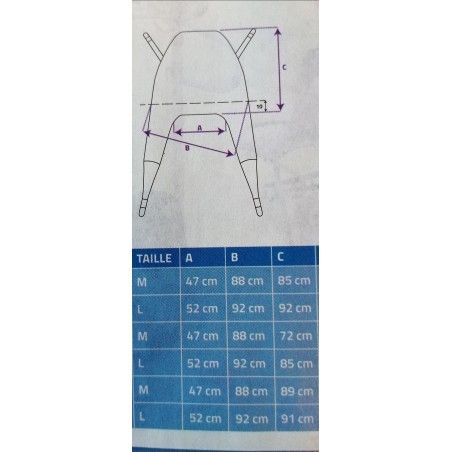 Sangle pour lève personne