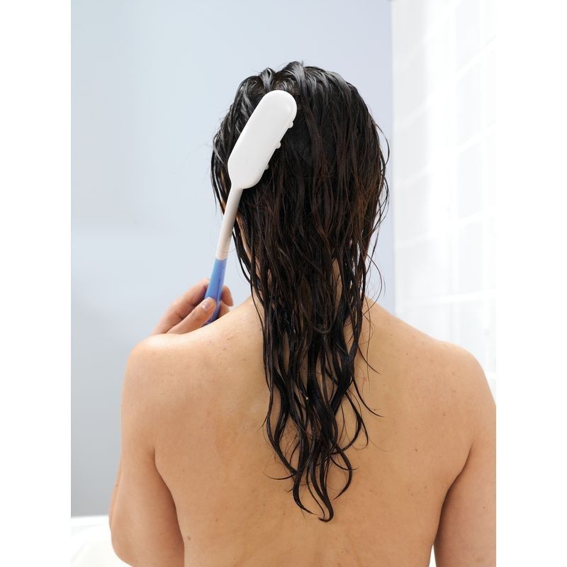 Brosse à shampoing ergonomique